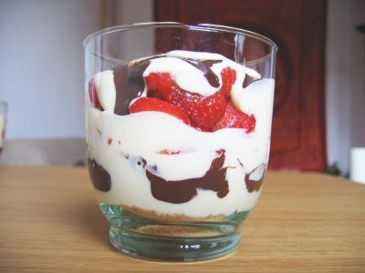 Tiramissu aux fraises et sp�culoos !